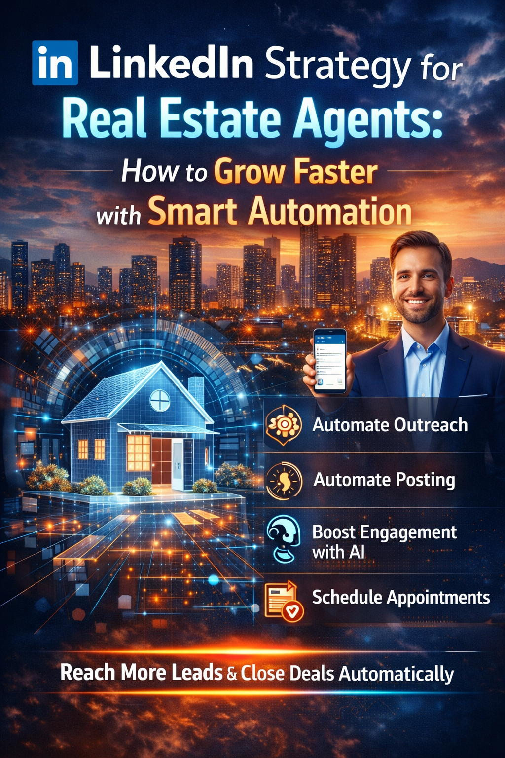 LinkedIn Strategy for Real Estate Agents: How to Grow Faster with Smart Automation